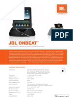 Specification Sheet - OnBeat (English)