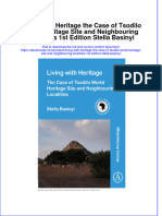 Download Living With Heritage The Case Of Tsodilo World Heritage Site And Neighbouring Localities 1St Edition Stella Basinyi online ebook  texxtbook full chapter pdf 