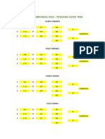 Fixture Olimpiadas 2023