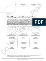 Case 6 Talent Management and Future of Work