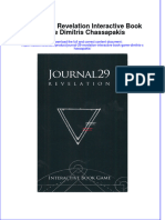 Ebook Journal 29 Revelation Interactive Book Game Dimitris Chassapakis Online PDF All Chapter