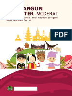 Membangun Karakter Moderat (Modul Penguatan Nilai Moderasi Pada RA - MTs)