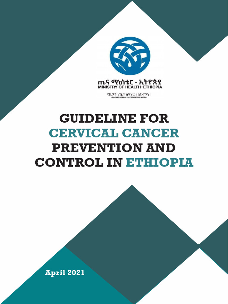 Guideline For Cervical Cancer Prevention and Control in Ethiopia | PDF