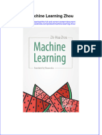 Machine Learning Zhou Online Ebook Texxtbook Full Chapter PDF