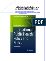 International Public Health Policy and Ethics 2Nd Edition Michael Boylan Online Ebook Texxtbook Full Chapter PDF