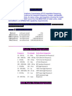 Frequency Bands