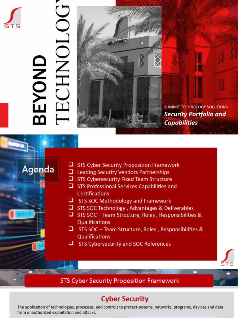 STS Cybersecurity Solutions Overview | PDF | Security | Computer Security