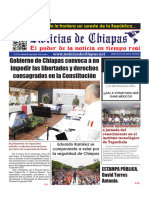 Periódico Noticias de Chiapas, Edición Virtual Martes 21 de Mayo de 2024