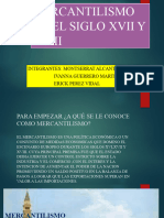 EL MERCANTILISMO EN EL SIGLO XVII Y XVIII