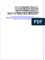 Download Introduction To Probability Theory A First Course On The Measure Theoretic Approach World Scientific Series On Probability Theory And Its Applications Book 3 1St Edition Nima Moshayedi online ebook  texxtbook full chapter pdf 