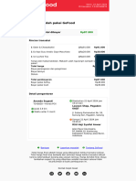 Makasih Udah Pakai Gofood: Total Dibayar
