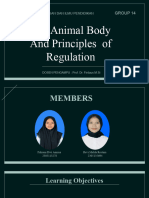EBT 14, The Animal Body and Principles of Regulation.