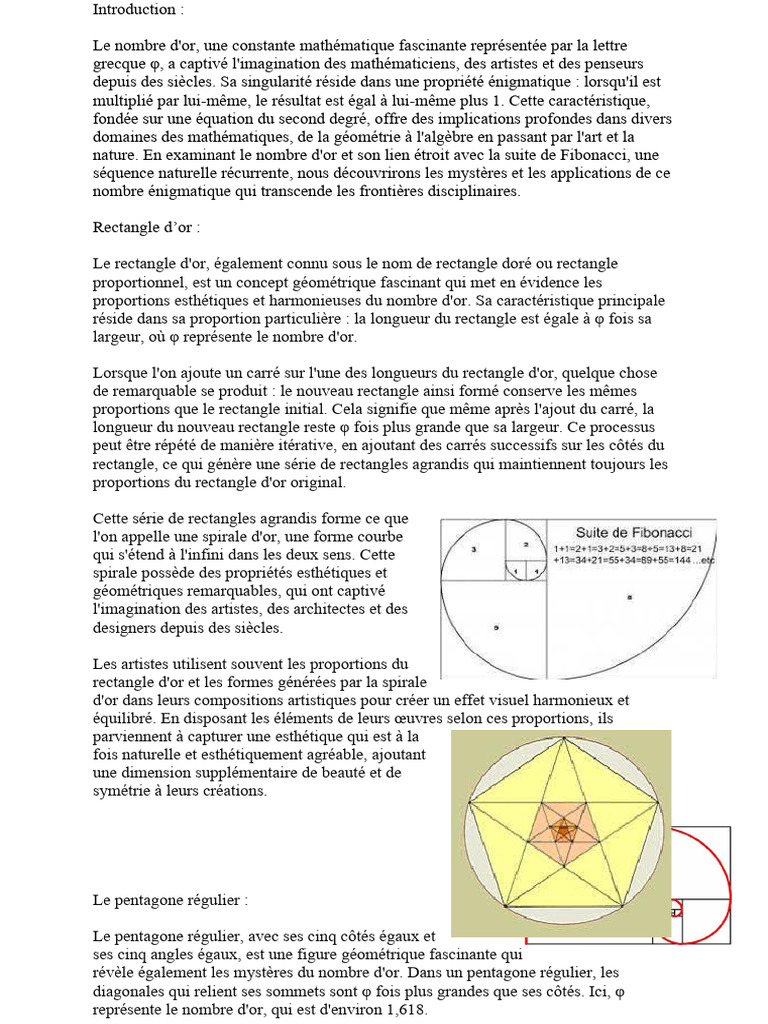 Grand Oral Math | PDF | Mathématiques | Géométrie
