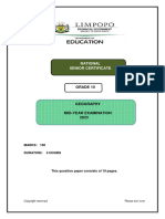 GEOG GR 10 QP Mid-Year 2023