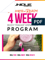 Unique Muscle - Summer Ready 4 Week Body Transformation Program