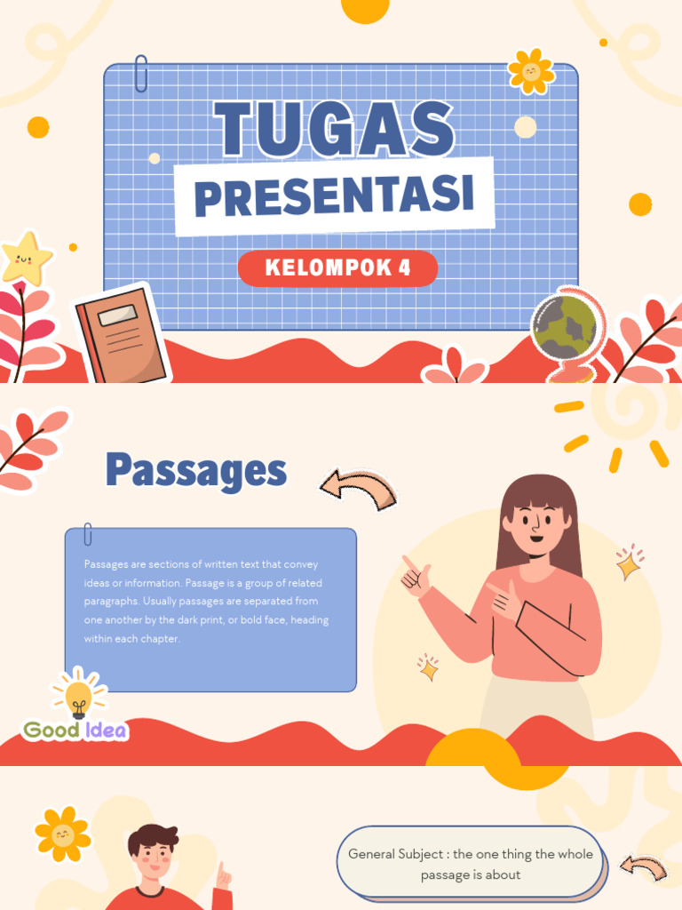 Understanding Passages and Their Elements | PDF | Subject (Grammar ...