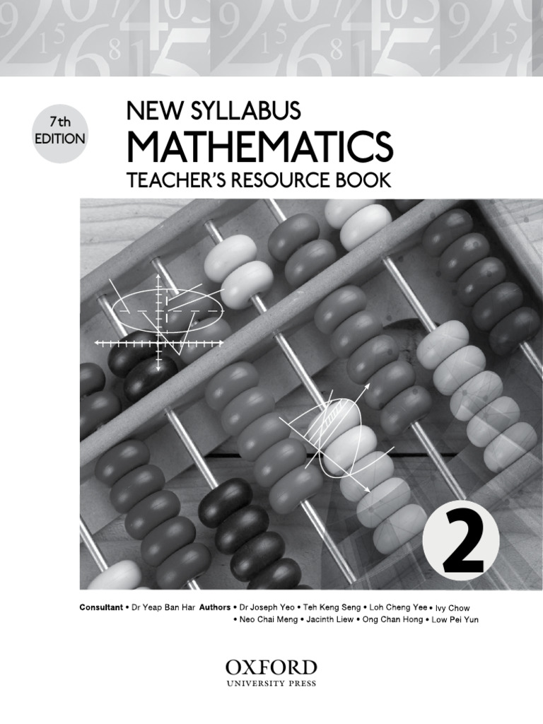 New Syllabus Mathematics 7th Edition 2 1 | PDF | Elementary Mathematics ...