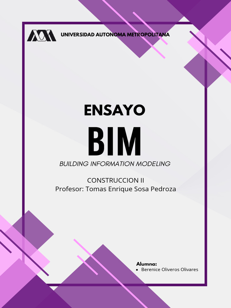 Ventajas del Modelado BIM en Arquitectura | PDF | Arquitecto | Modelado ...