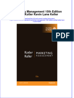 Ebook Marketing Management 15Th Edition Philip Kotler Kevin Lane Keller Online PDF All Chapter