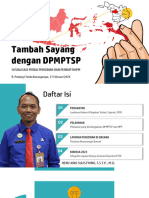 Materi Kadis - Tambah Sayang Dengan DPMPTSP