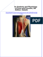 PDF Test Bank For Anatomy and Physiology The Unity of Form and Function 5Th Edition Saladin Online Ebook Full Chapter