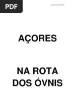 Acores Rota OVNIS