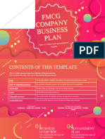 FMCG Company Business Plan by Slidesgo