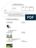 Review Test Part V