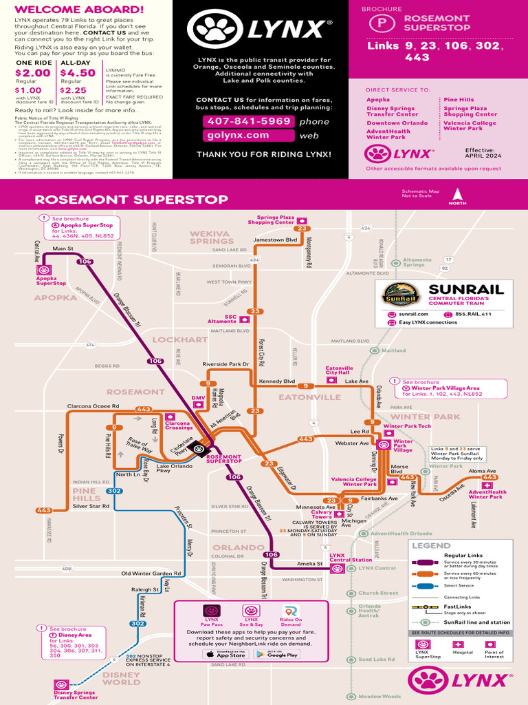 LNX LFT Rosemont WEB 240314 | PDF | Bus Transport | Service Industries