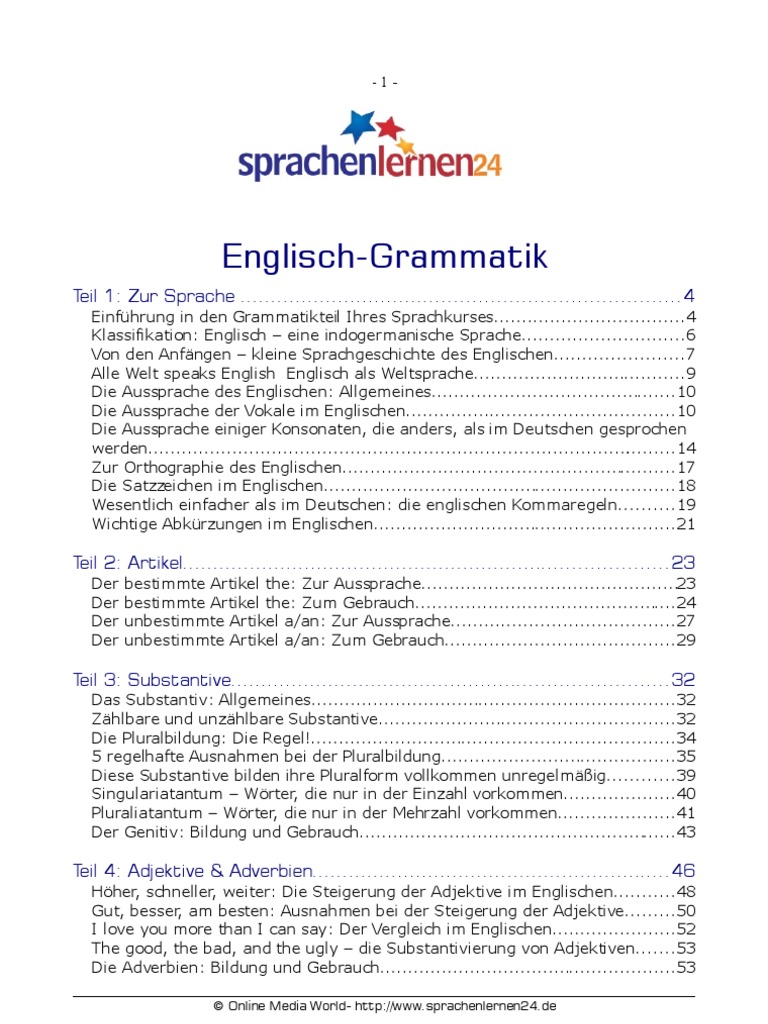 englisch