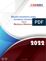 Boletin Republica Dominicana Cadesci 2022