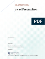 The Law of Preemption 2d Ed. FINAL