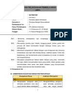 Rencana Pelaksanaan Pembelajaran Baru