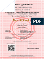 Certificate Racumin Waxblock 0.0375 BB (Exp. 14-01-2027)