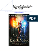 Marked For Darkness The Scondeladian Chronicles 1 1St Edition Raven Woodward Online Ebook Texxtbook Full Chapter PDF