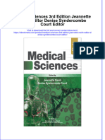 Ebook Medical Sciences 3Rd Edition Jeannette Naish Editor Denise Syndercombe Court Editor Online PDF All Chapter