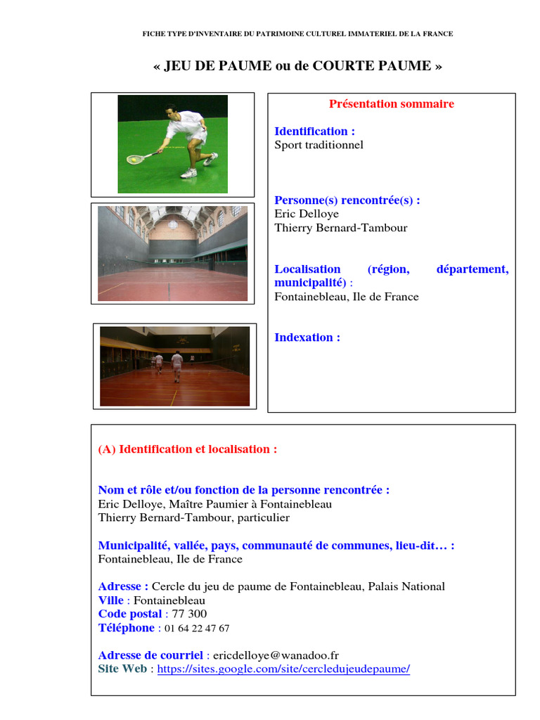 Jeu de Courte Paume à Fontainebleau | PDF | Maison et jardin | Art
