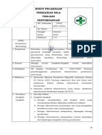 Sop Bukti Pelaksanaan Perbaikan Bila Terjadi Penyimpangan