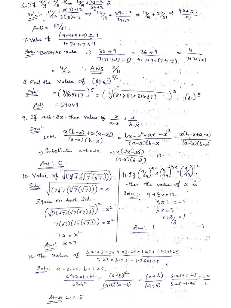 Tnpsc Notes Math Loss Pdf