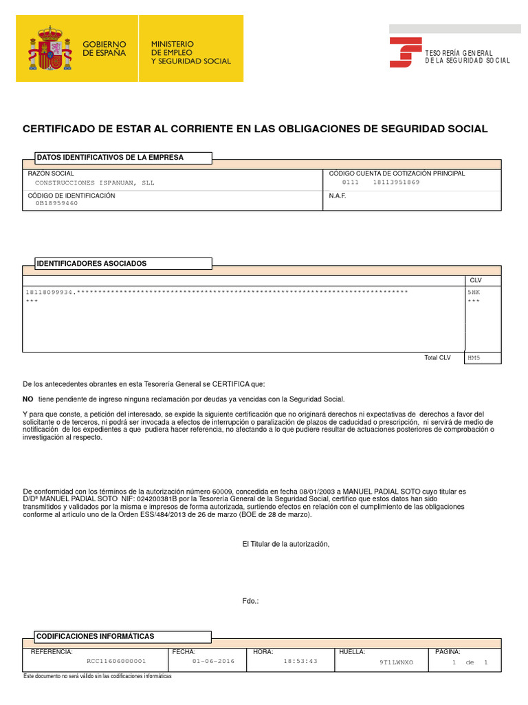 Al Corriente Tgss | PDF | Finanzas y dinero