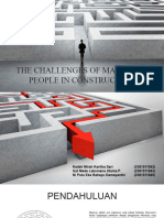 Kelompok 1 - The Challenges of Managing People in Construction