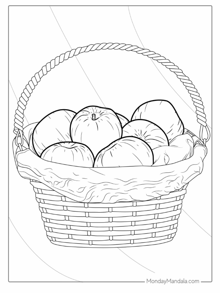Letter A Apple Coloring