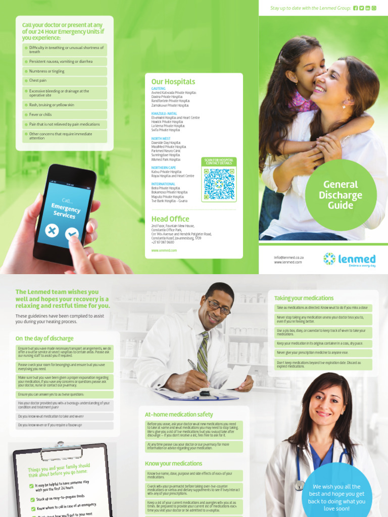 Essential Post-Discharge Guidelines | PDF | Pharmacy | Prescription Drugs