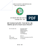 Báo cáo - Nhóm 5 - Môn Phát triển ứng dụng trên nền Web