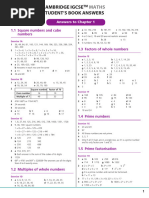 IGCSE Maths 4thed StudentBook Answers