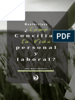 Como Conciliar Tu Vida Personal y Laboral