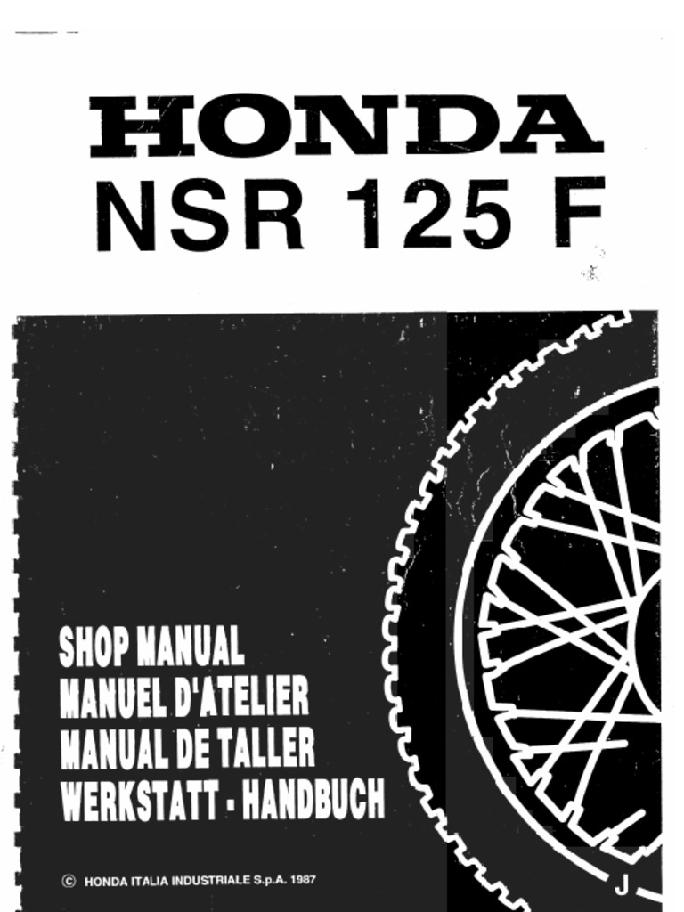 Manuel NSR | PDF