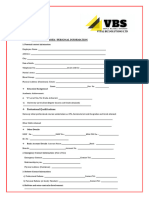 Personal Data Form (VBS)