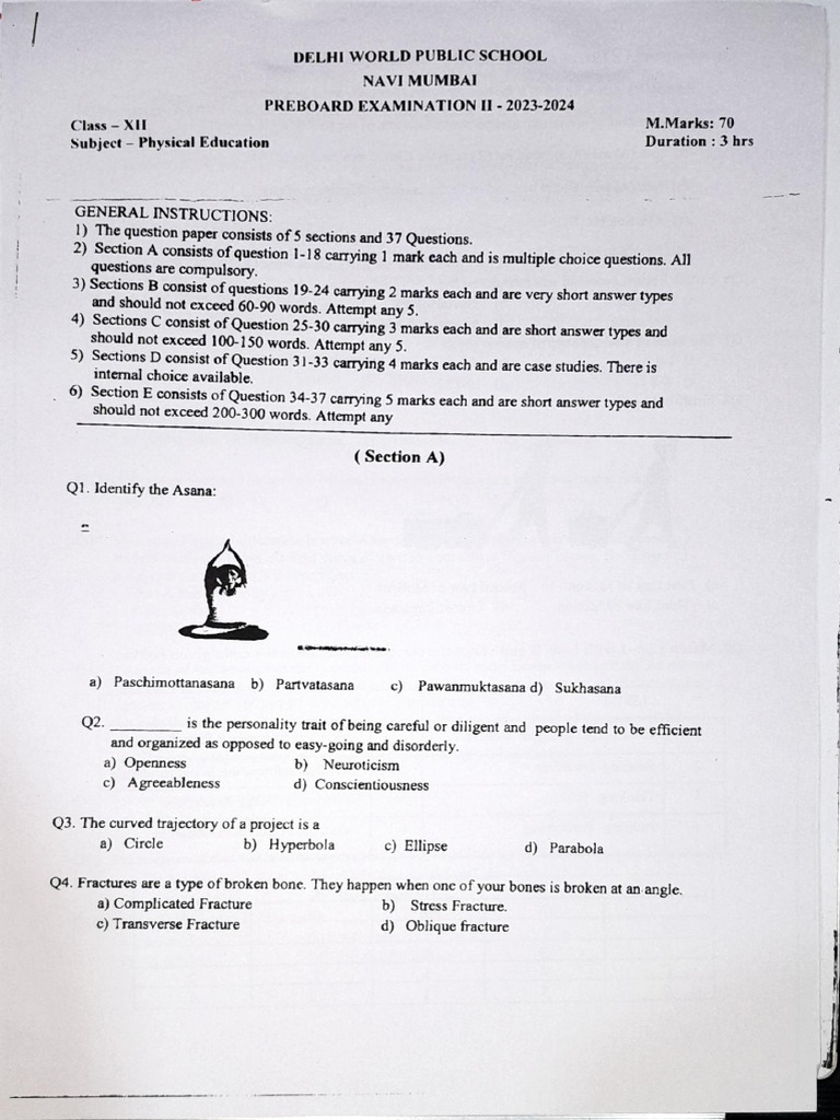 PHYSICAL EDUCATION CODE CBSE visual data 7