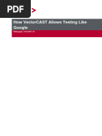 How VectorCAST Allows Testing Like Google v2.0
